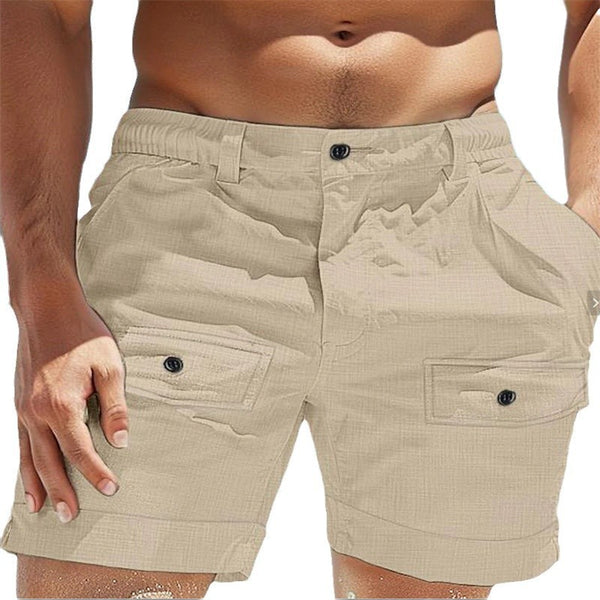 Button Pocket Shorts