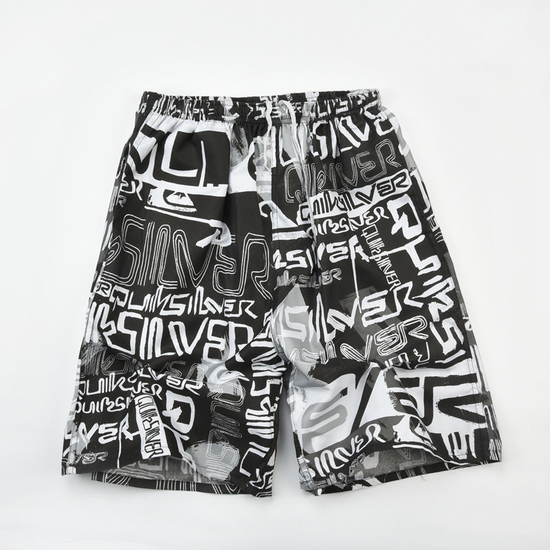 Printed Swim Trunks