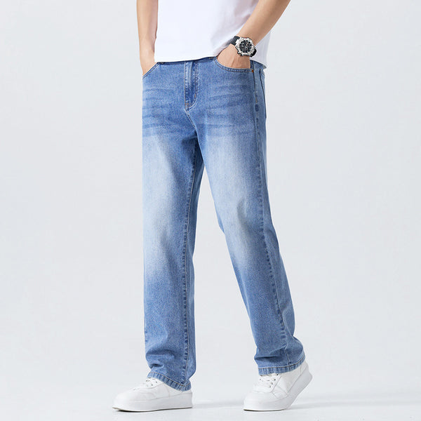 Men's Washed Denim