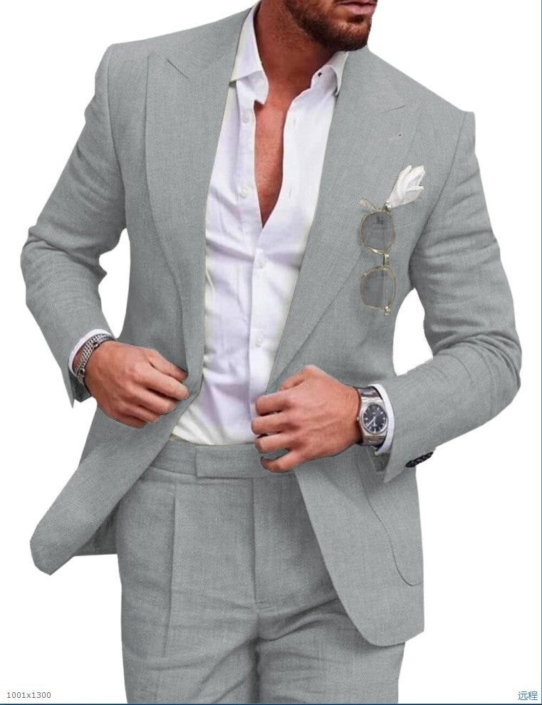 Solid Color Suit