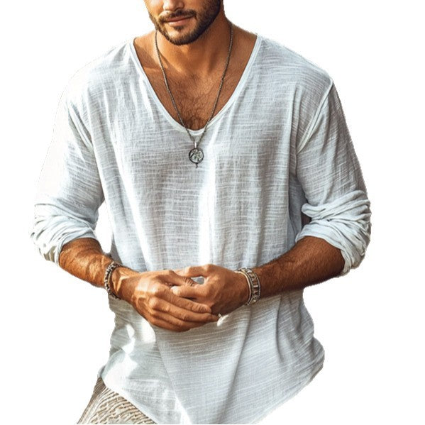 V-neck Thin Tee