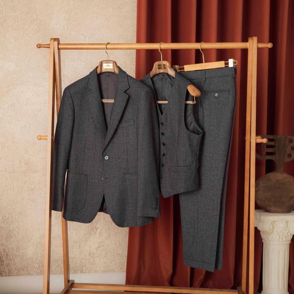 Retro Wool Suit