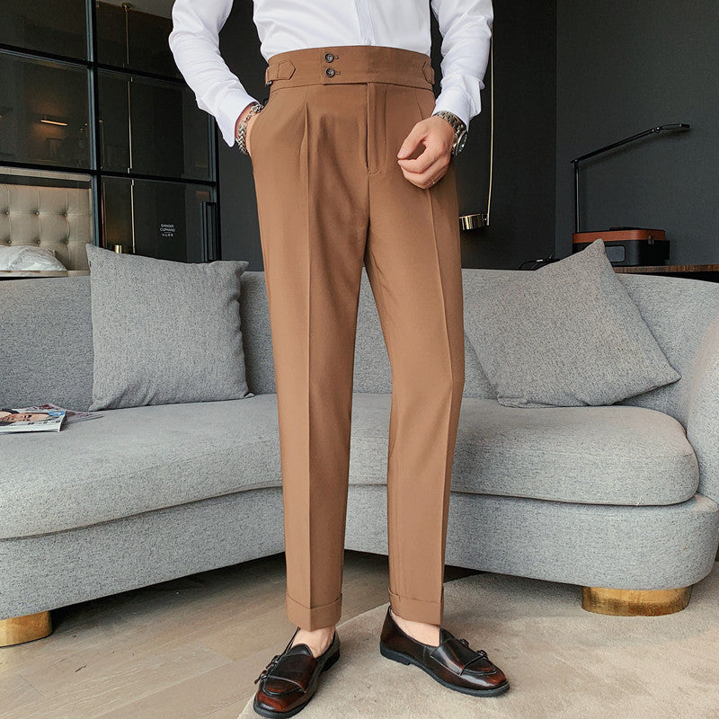 Solid Formal Pants