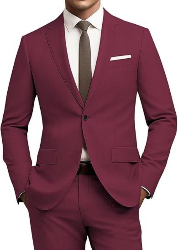Men’s Solid Suit