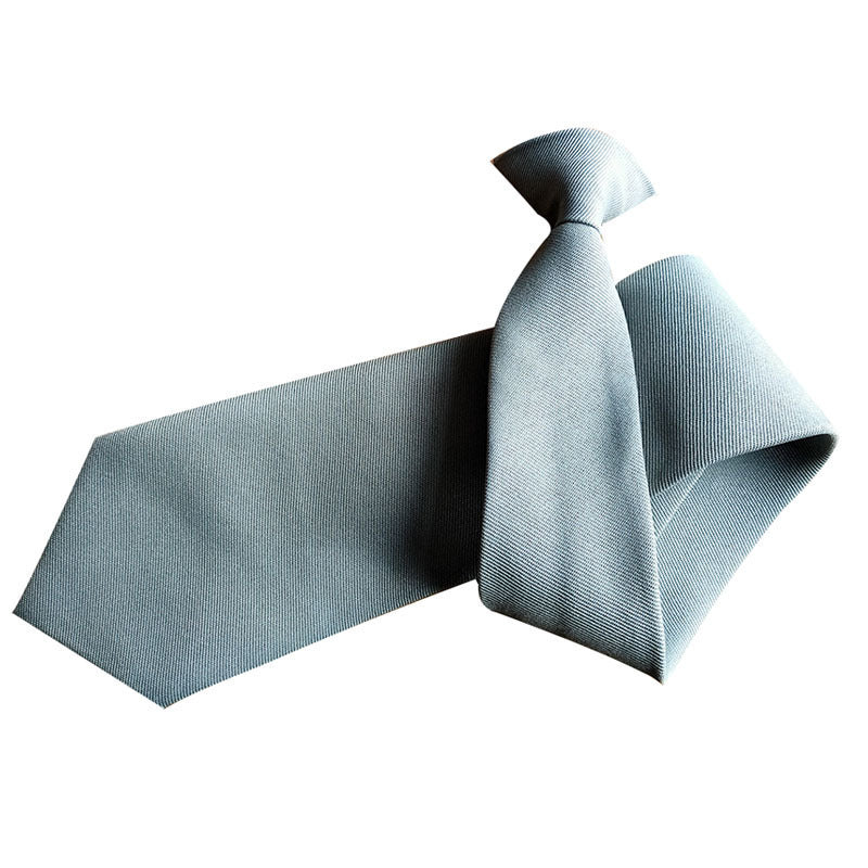 Black Buttons Tie
