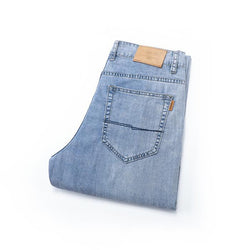 Elastic Beam Foot Jeans