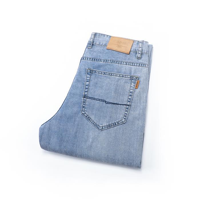 Elastic Beam Foot Jeans