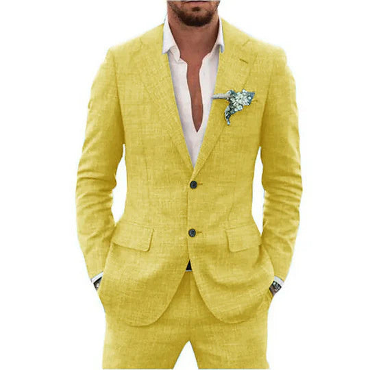 Men’s Linen Suit