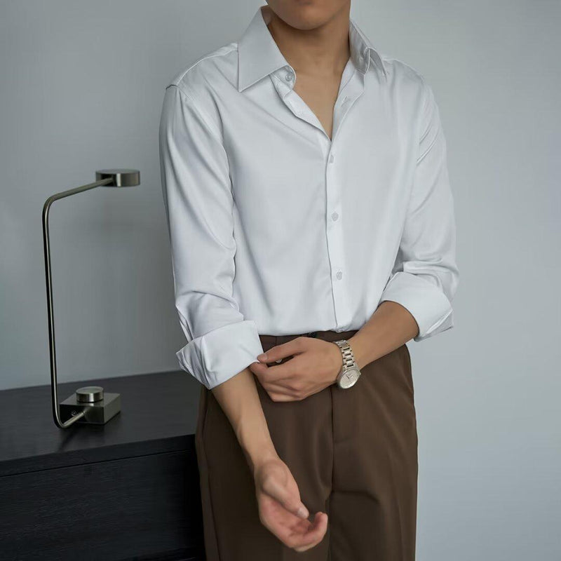 Korean Style Black Shirt