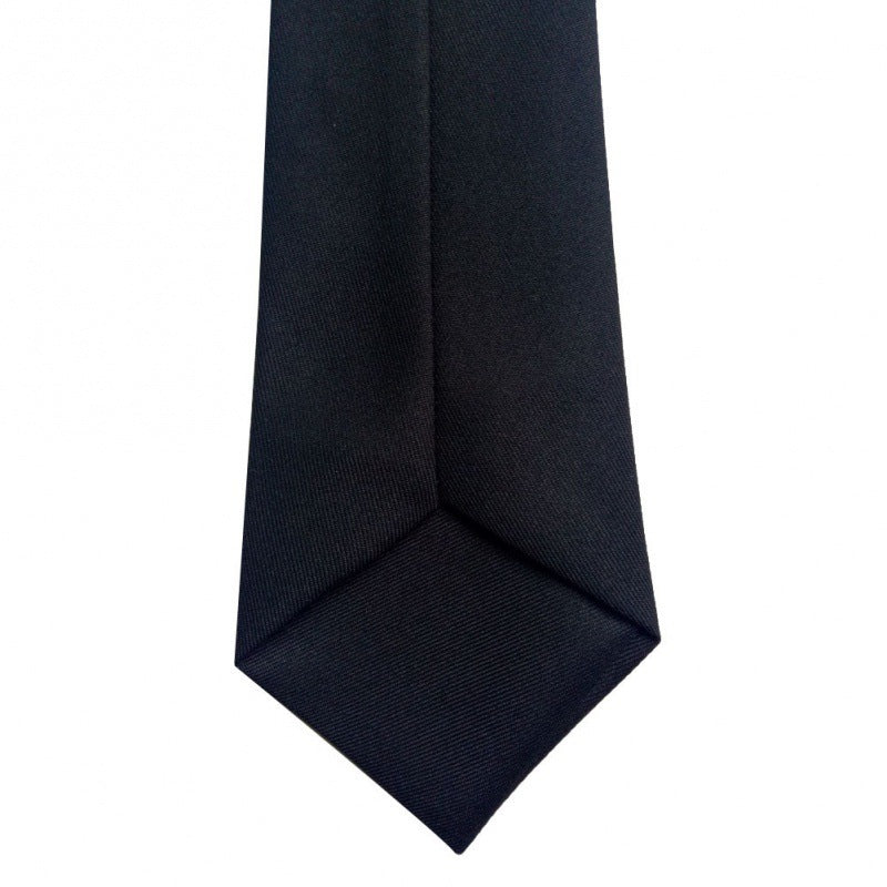 Black Buttons Tie