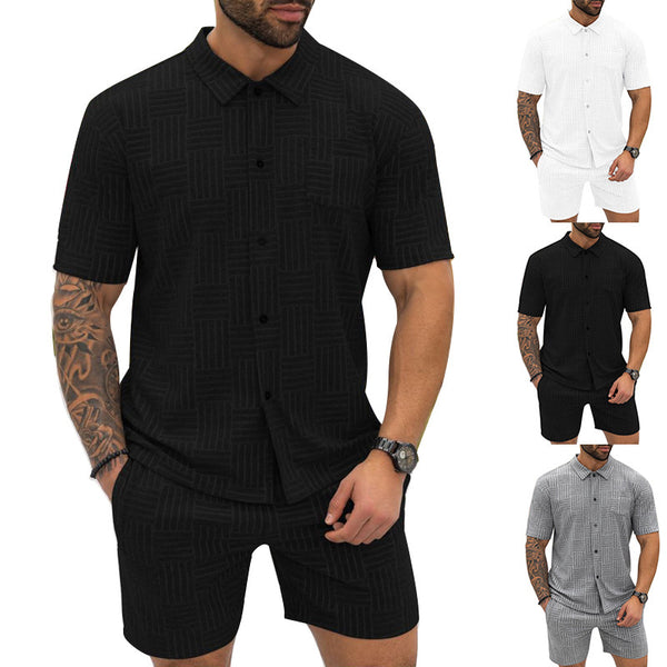Jacquard Shirt Set