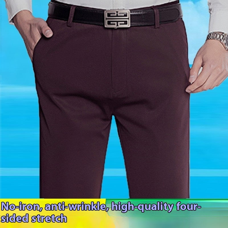 Thin Straight Pants