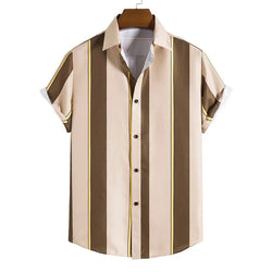 Chemise à rayures pour homme