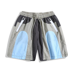 Patchwork Sport Shorts