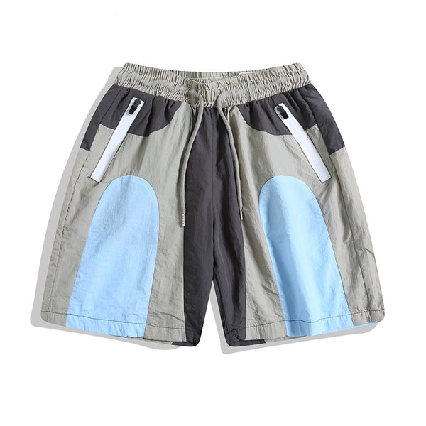 Patchwork Sport Shorts