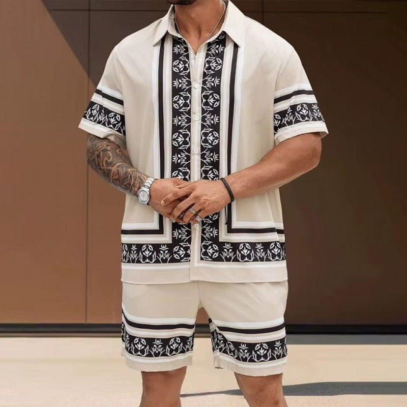 Printed Shirt Set