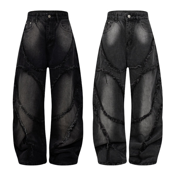 Old Wash Loose Jeans
