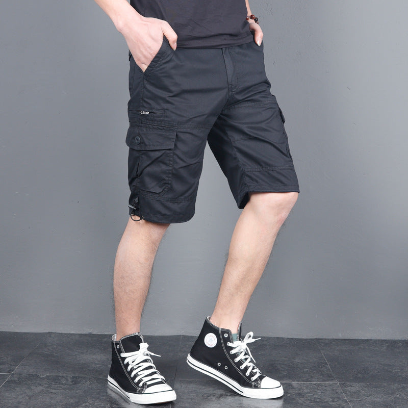 Plus size cargo shorts