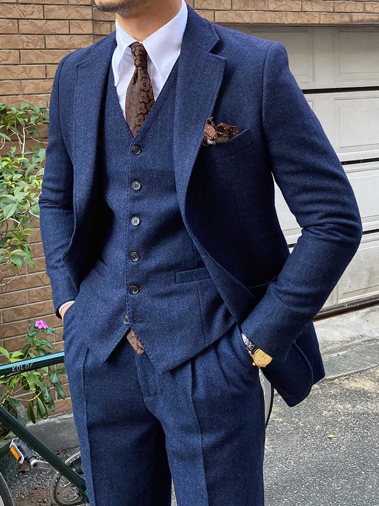 Retro Wool Suit