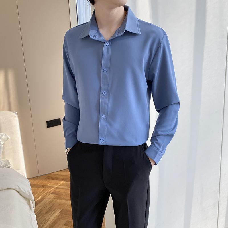 Men’s Wine Red Shirt