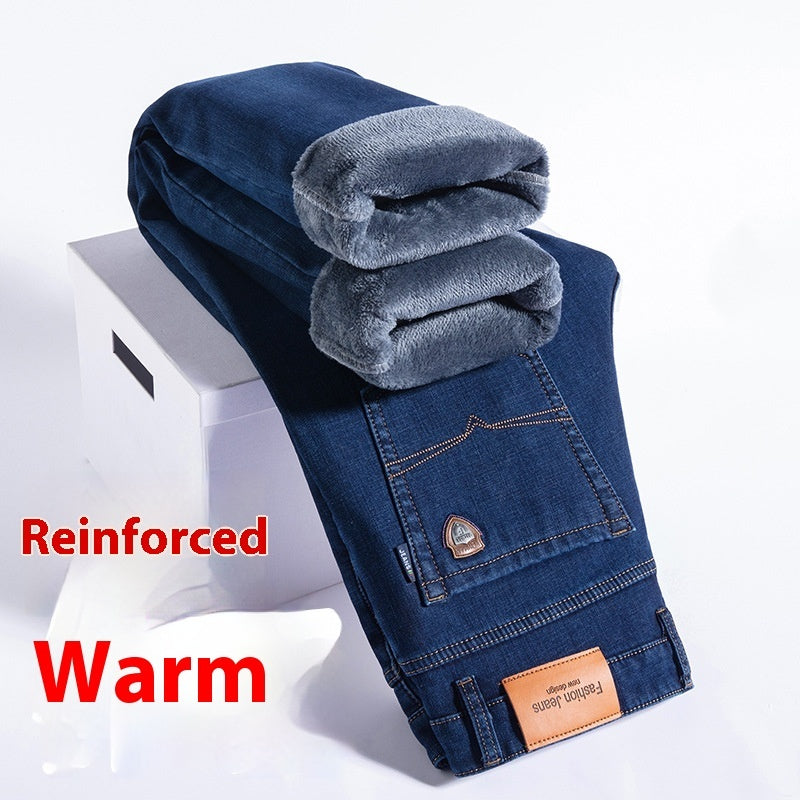 Fleece Plus Size Jeans