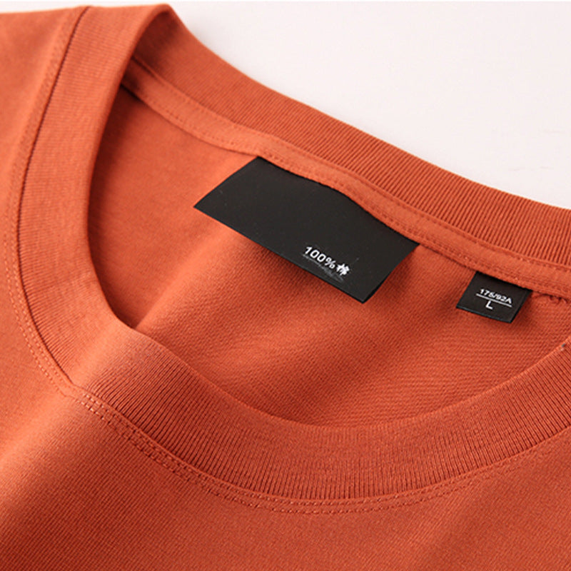 Solid Round Neck