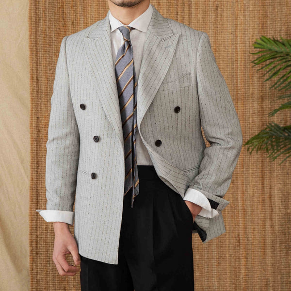 Striped Suit Coat