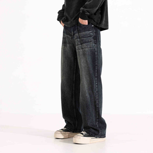 Straight Retro Loose Jeans