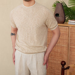 Linen Cotton Tee