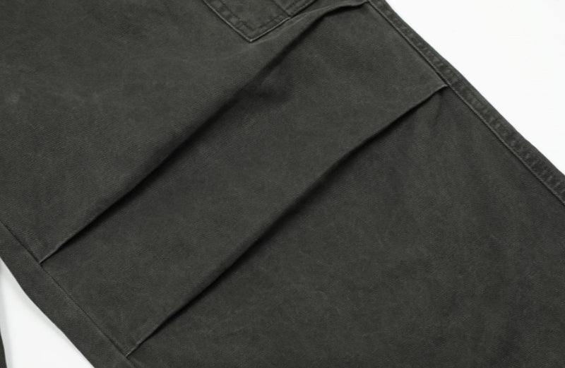 Fashion Pleated Overalls