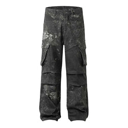 Pleated Cargo Pants
