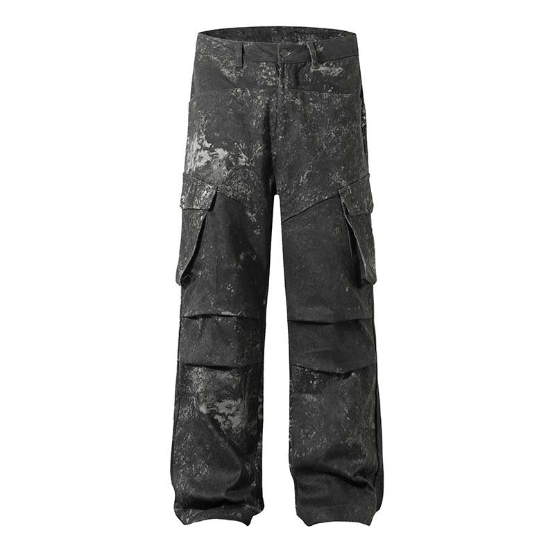 Pleated Cargo Pants