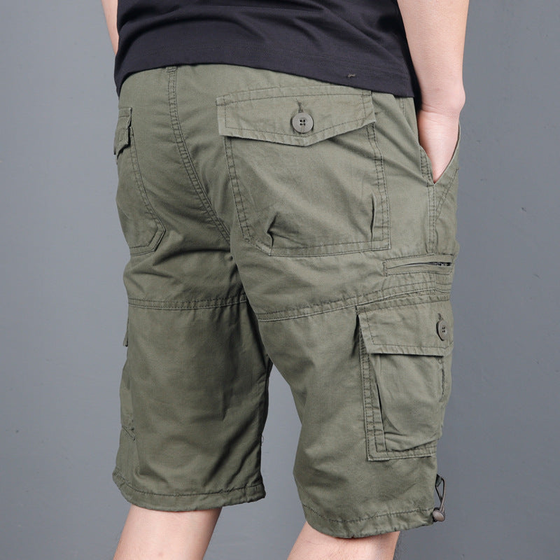 Plus size cargo shorts