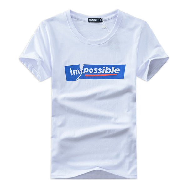Half Sleeve Fashion Print T-Shirt