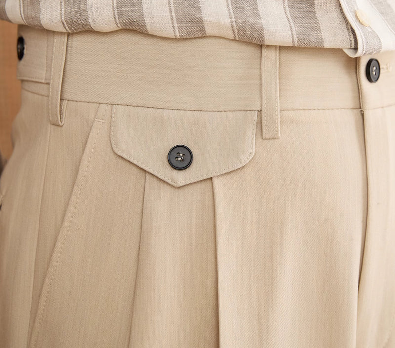 Straight Fit Trousers