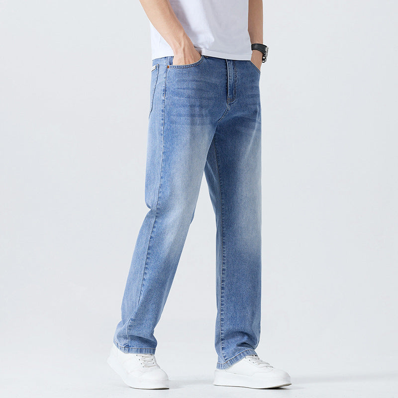 Men's Washed Denim