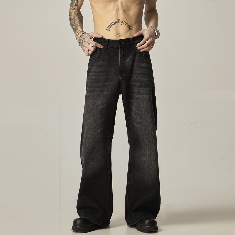 Retro Black Jeans