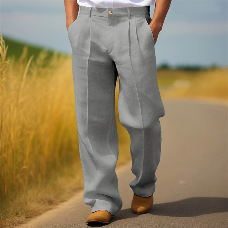 Solid Color Pants