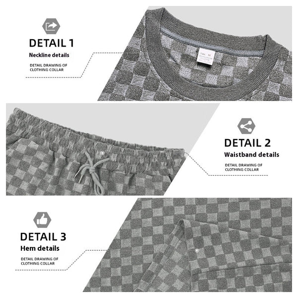 Plaid Sports Shorts