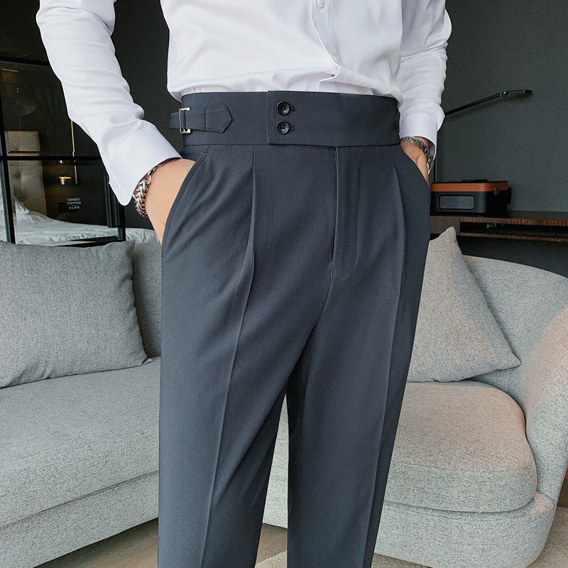Solid Formal Pants