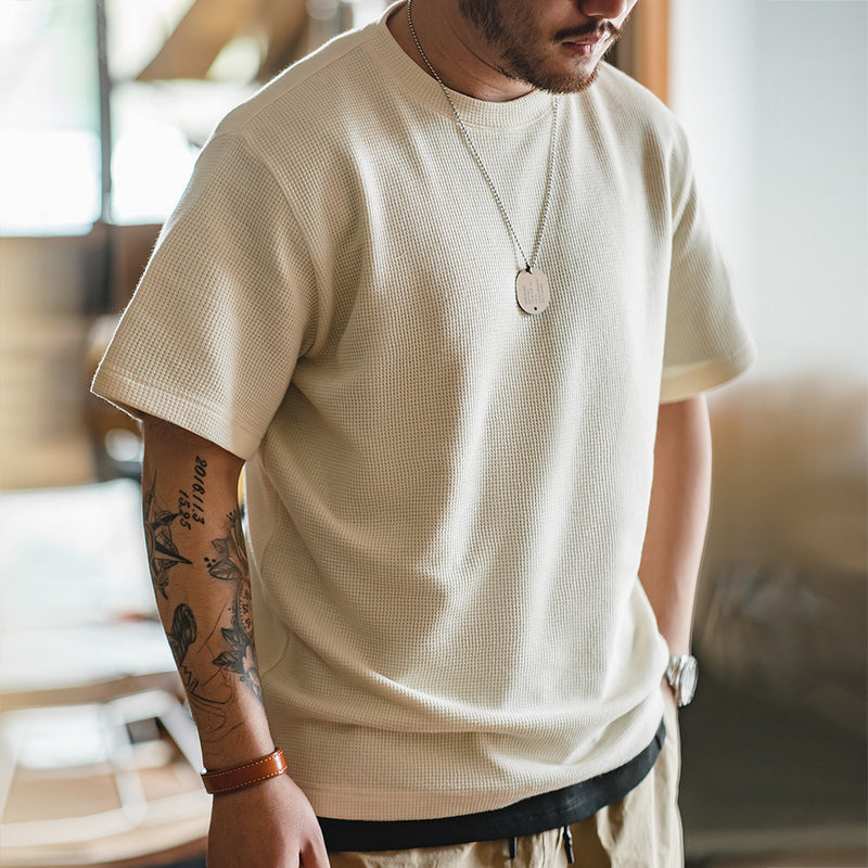 Waffle Knit Tee