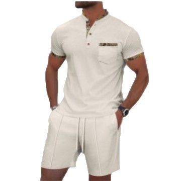 Waffle Polo Suit