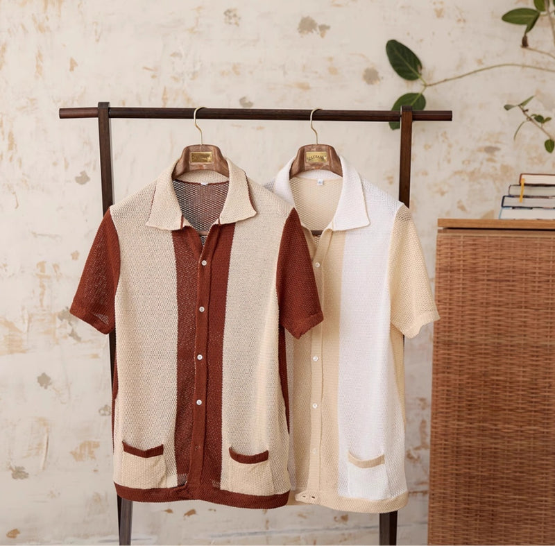 Hollow Knit Tee