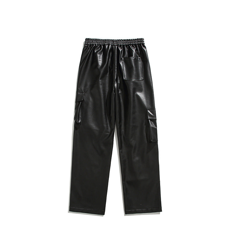 Casual PU Pants