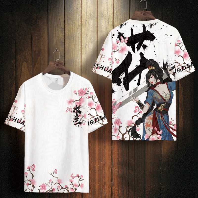 Printed casual T-shirt