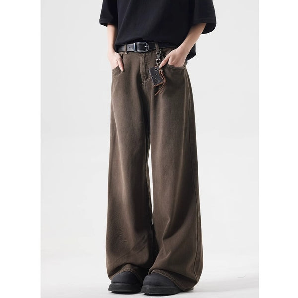 High Waist Loose Denim