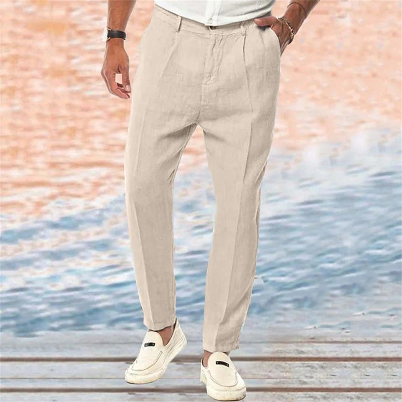 Pure Color Pants