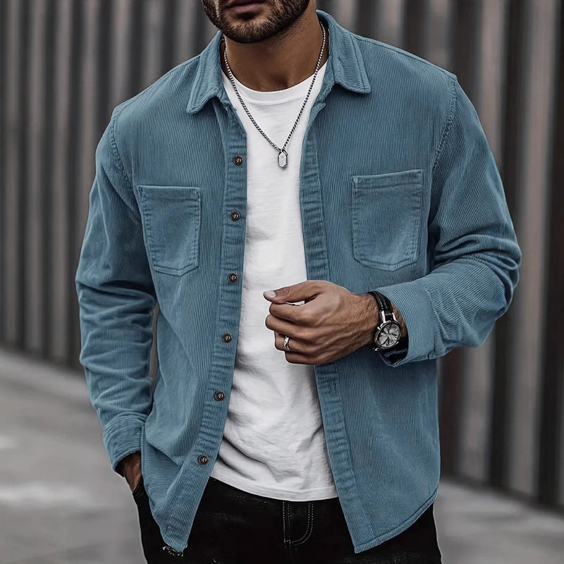 Corduroy Shirt Coat