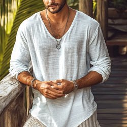 V-neck Thin Tee
