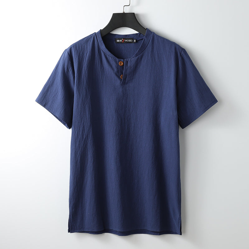 Loose V-neck Tee